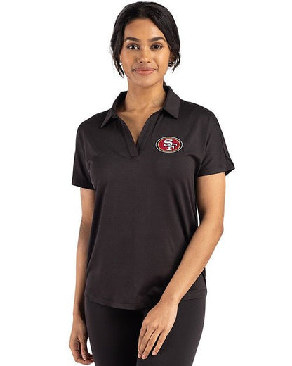 San Francisco 49ers Women's Golf Polo | Cutter & Buck - Cutter & Buck