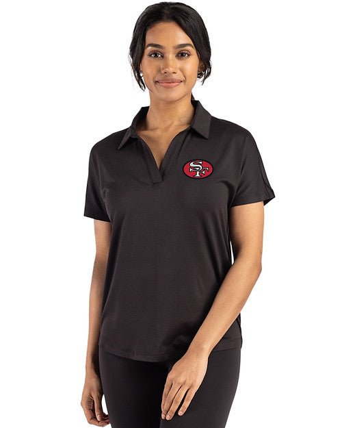 San Francisco 49ers Women's Golf Polo | Cutter & Buck - Cutter & Buck
