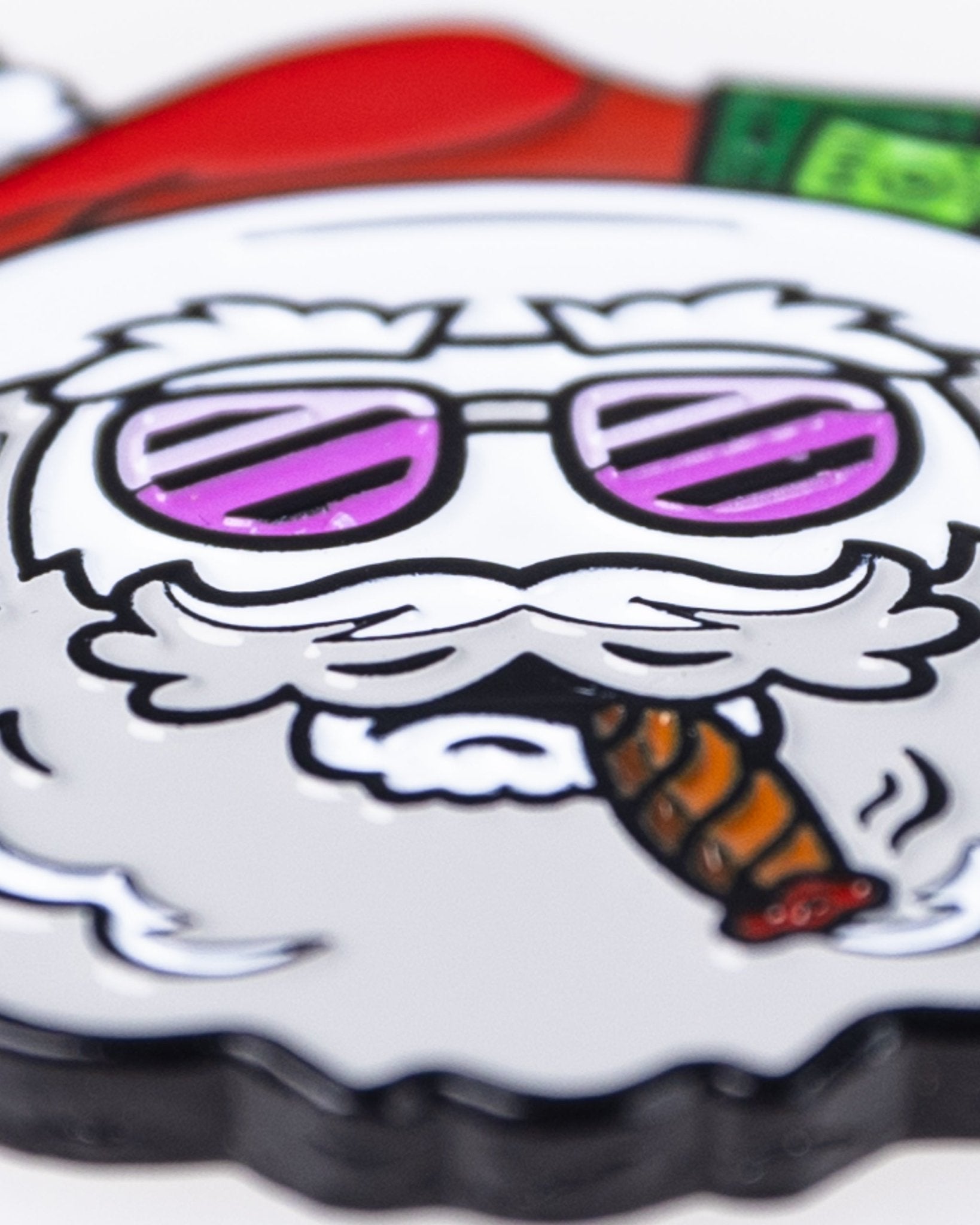 Santa the Degenerate Ball Marker - Pins and Aces
