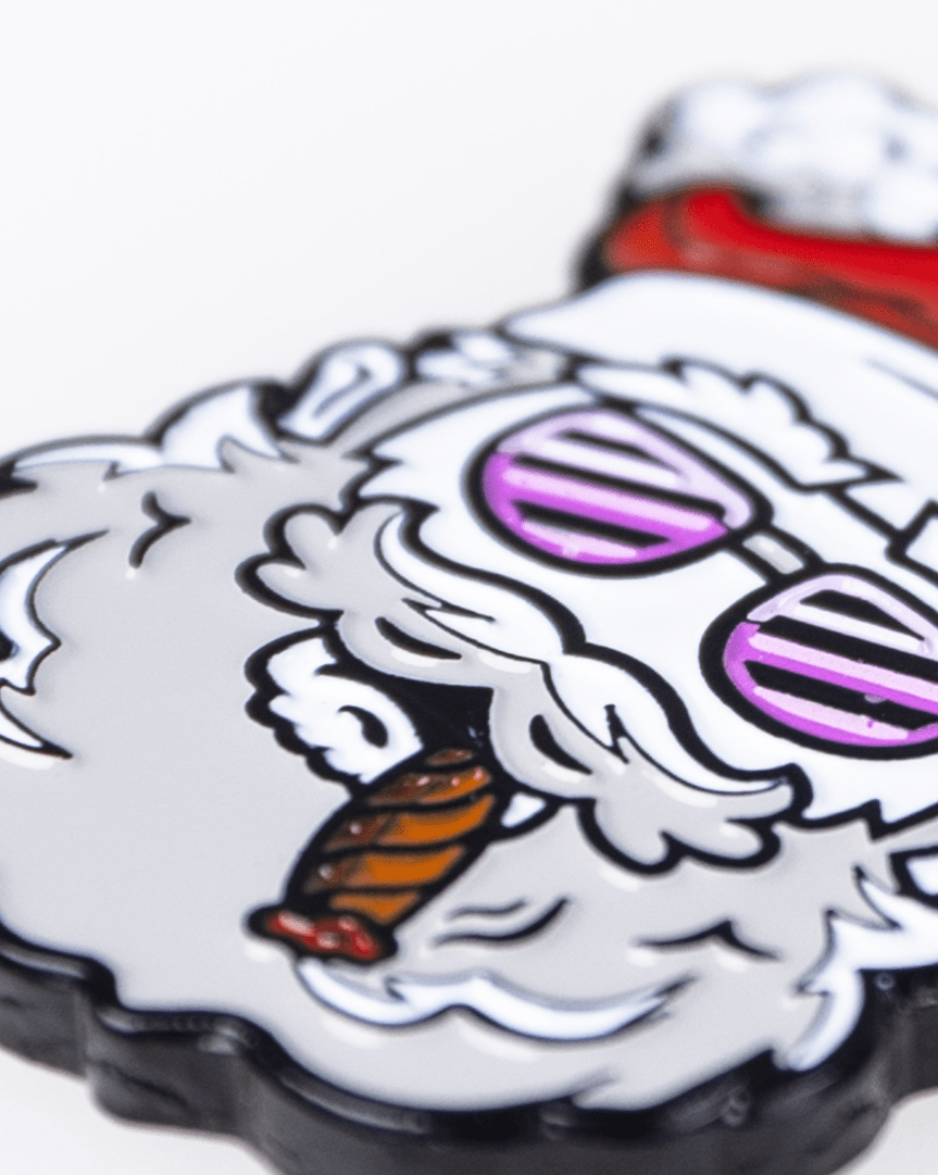 Santa the Degenerate Ball Marker - Pins and Aces
