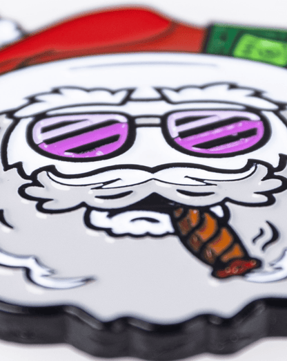 Santa the Degenerate Ball Marker - Pins and Aces