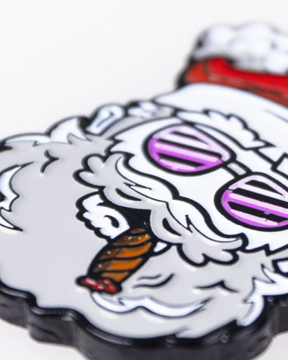 Santa the Degenerate Ball Marker - Pins and Aces
