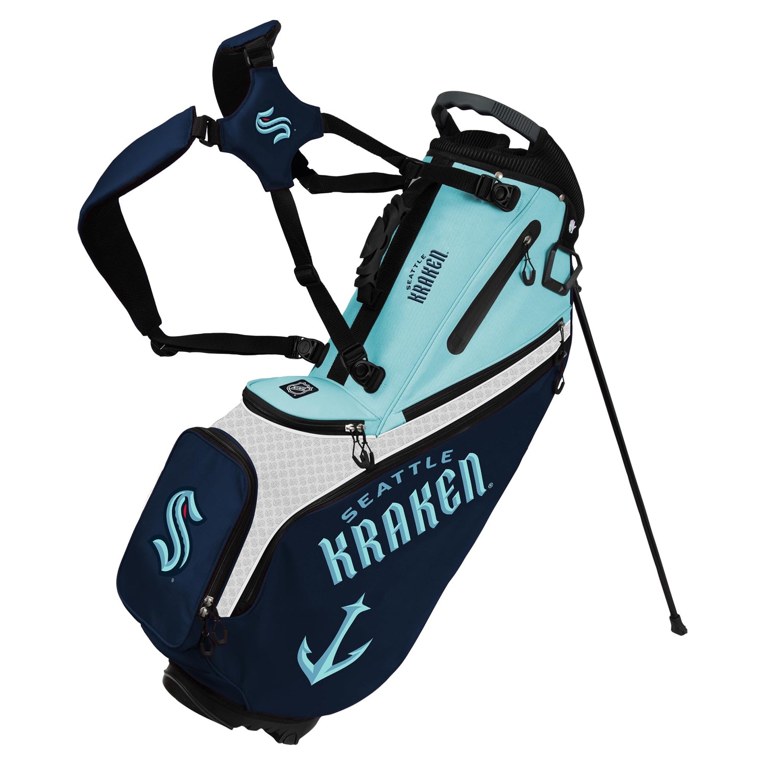 Seattle Kraken Back Nine Stand Bag NHL |Team Effort - Team Effort