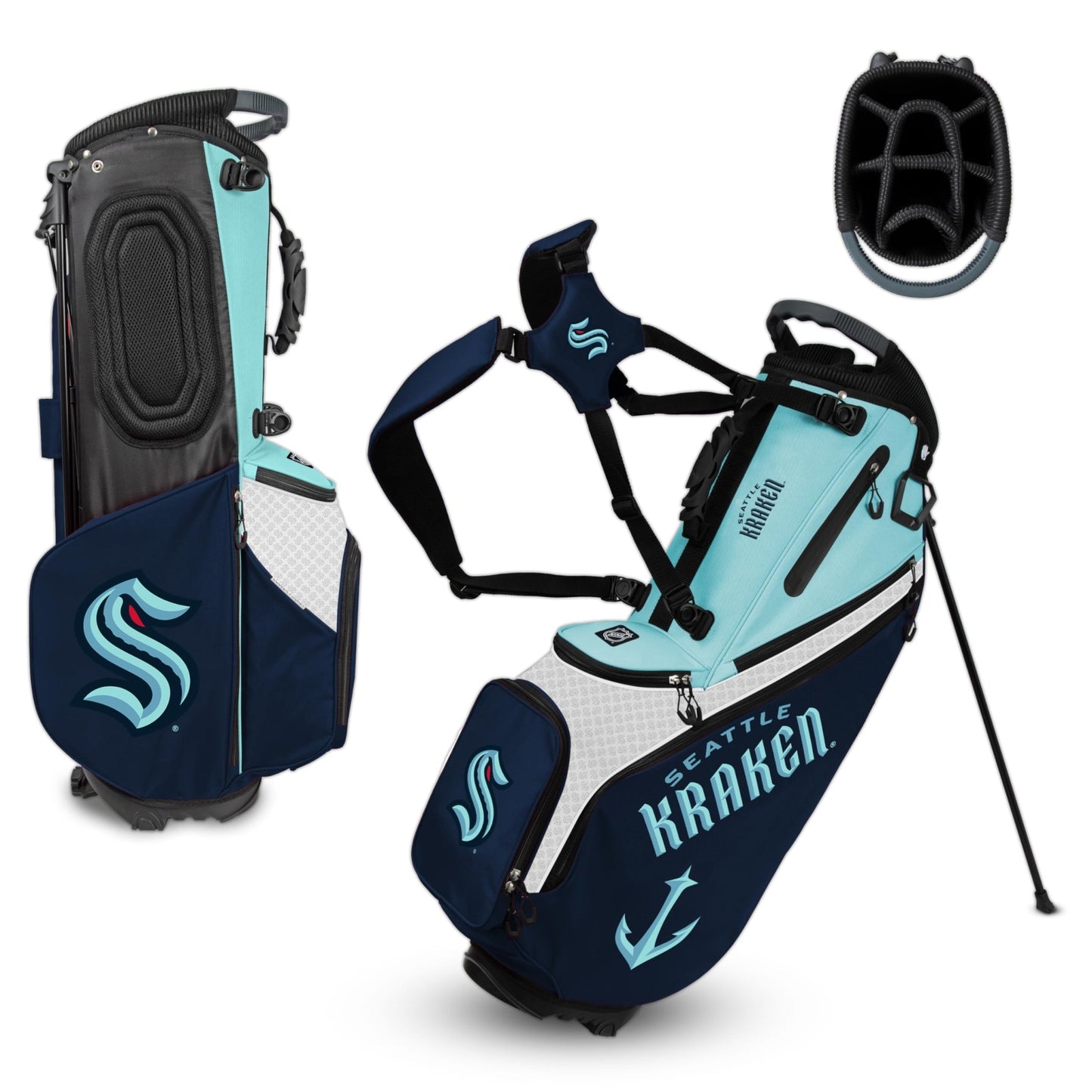 Seattle Kraken Back Nine Stand Bag NHL |Team Effort - Team Effort