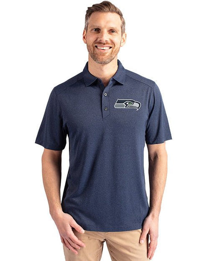 Seattle Seahawks Men's Golf Polo | Cutter & Buck - Cutter & Buck