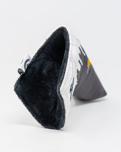 Shady Slice Blade Putter Cover - Pins and Aces