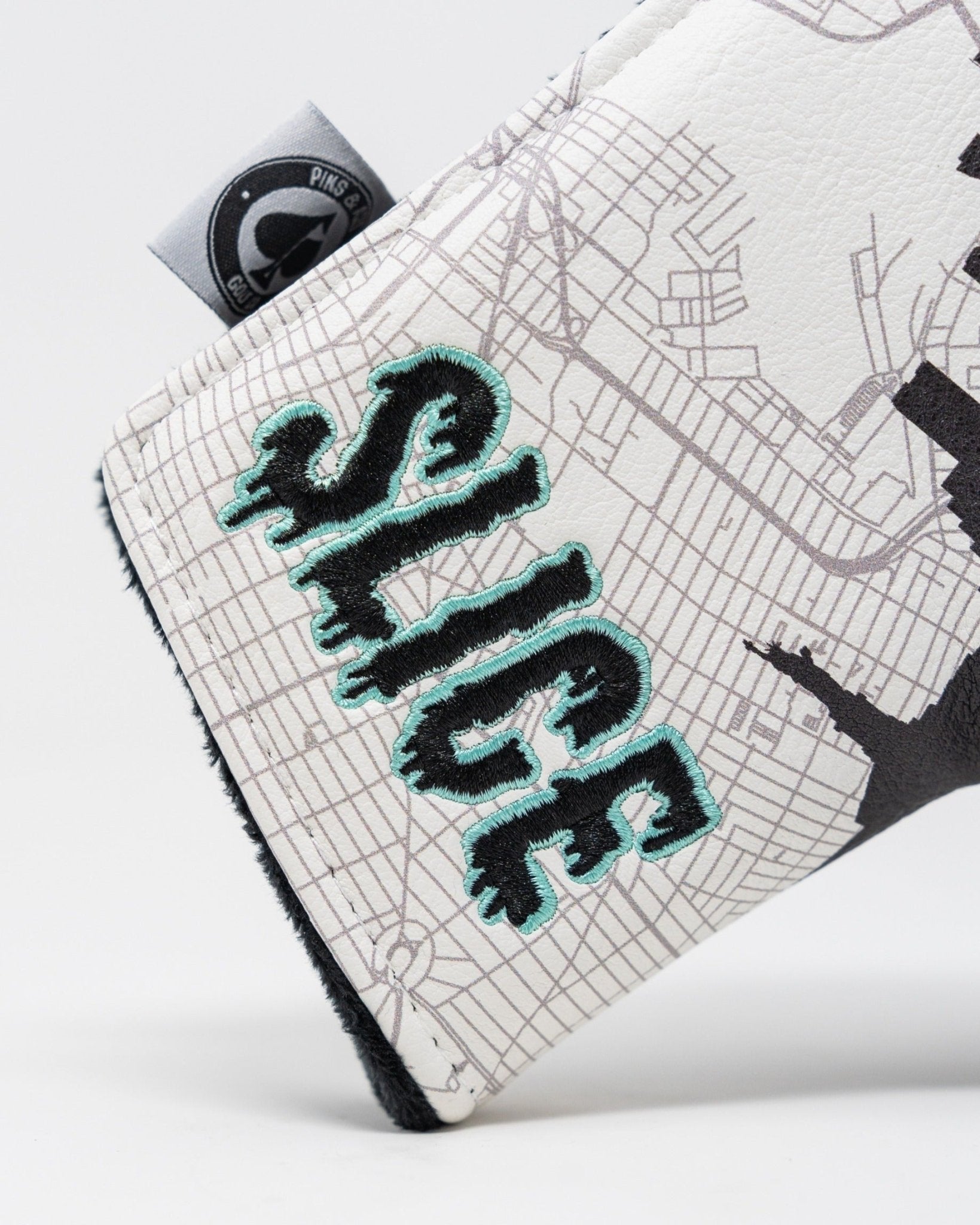 Shady Slice Blade Putter Cover - Pins and Aces