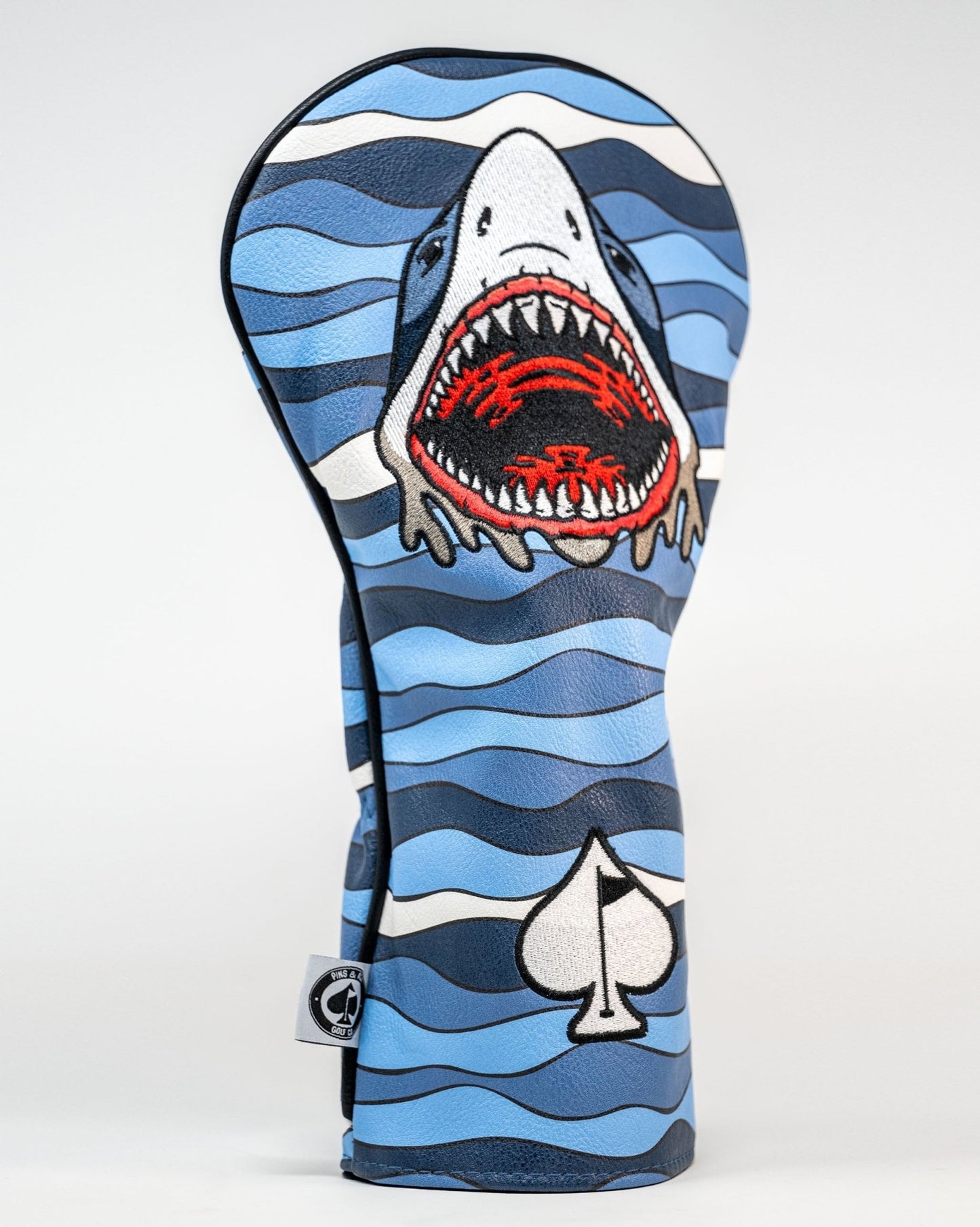 Shark Attack Driver Cover - Pins and Aces