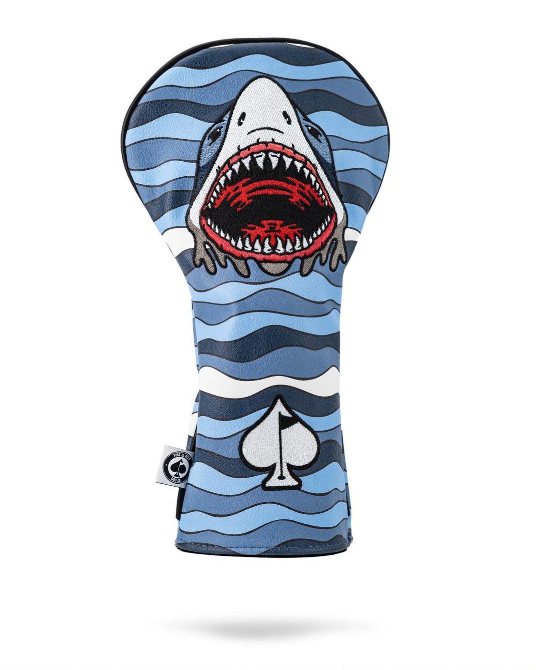 Shark Attack Driver Cover - Pins and Aces