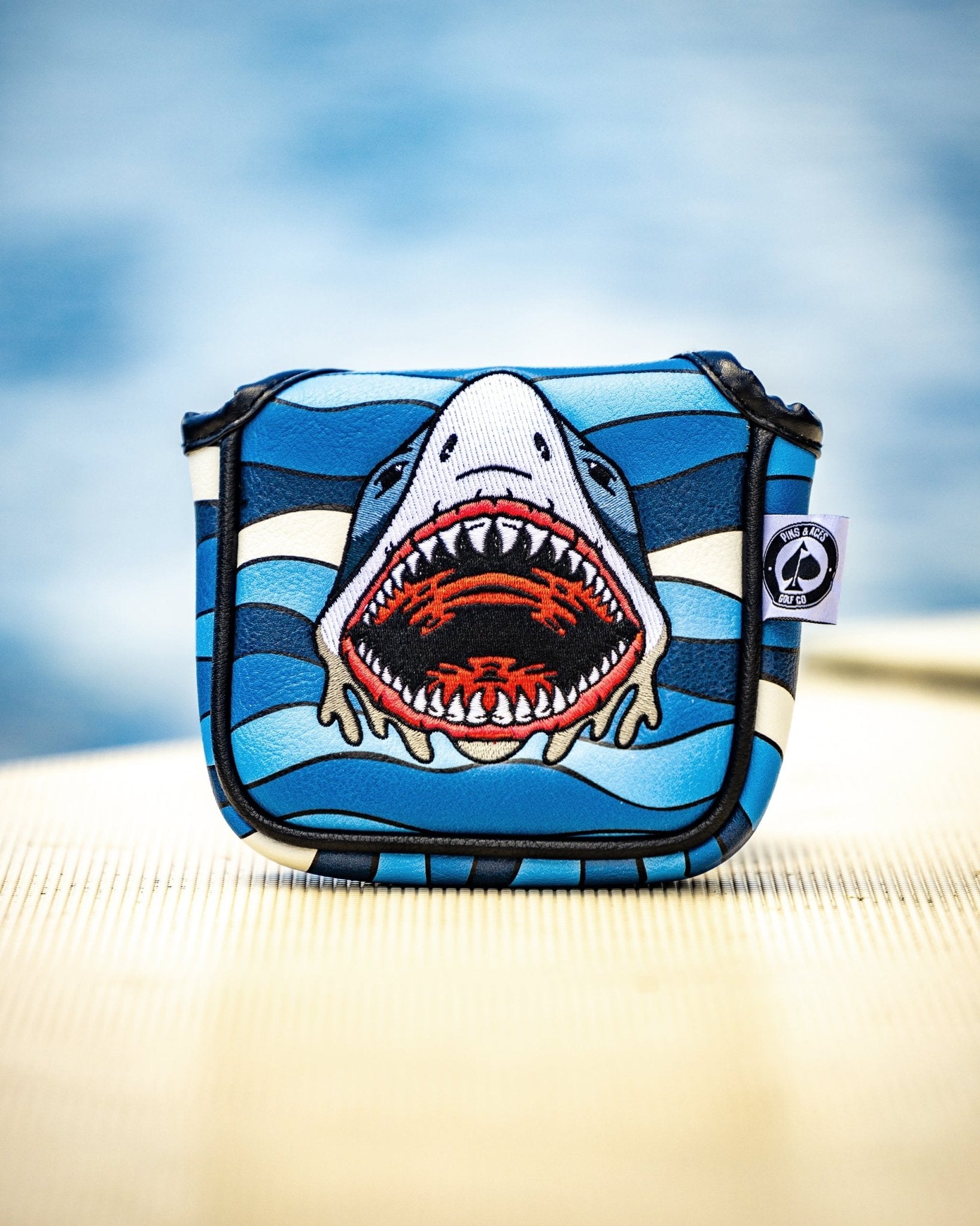 Shark Attack - Mallet Cover - Pins and Aces