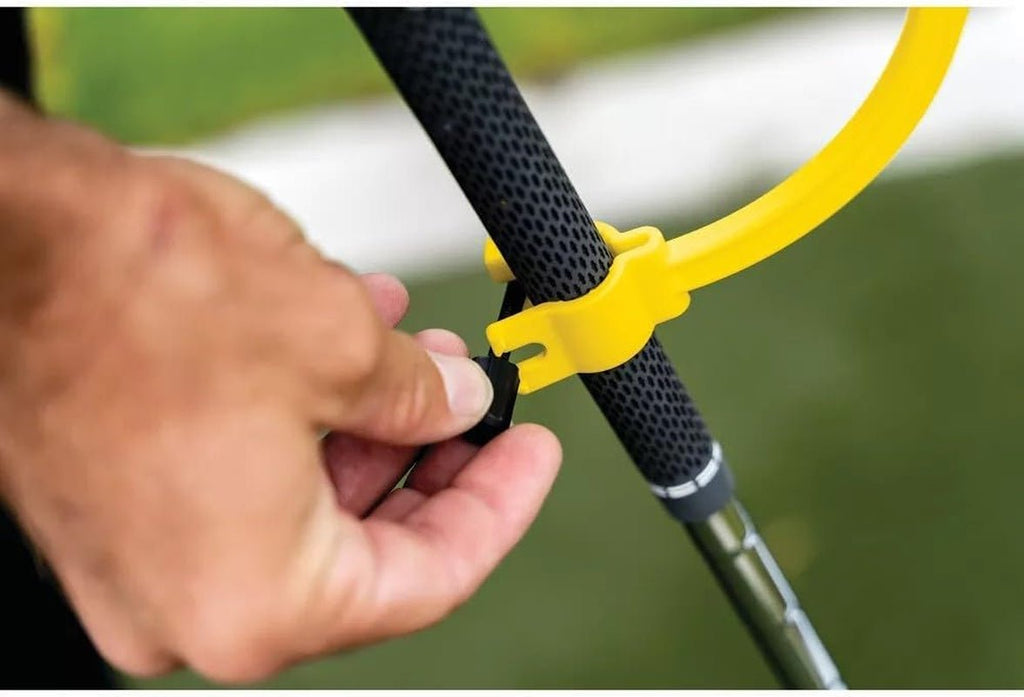 SKLZ Wrist Hinge Golf Swing Trainer for Correcting Wrist Position, Yellow - -