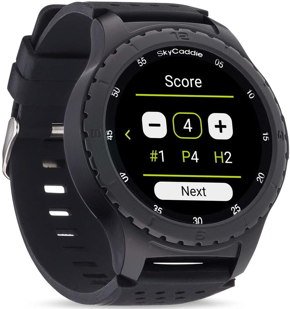 SkyCaddie LX5, GPS Golf Watch with Touchscreen Display and HD Color CourseView Maps - 