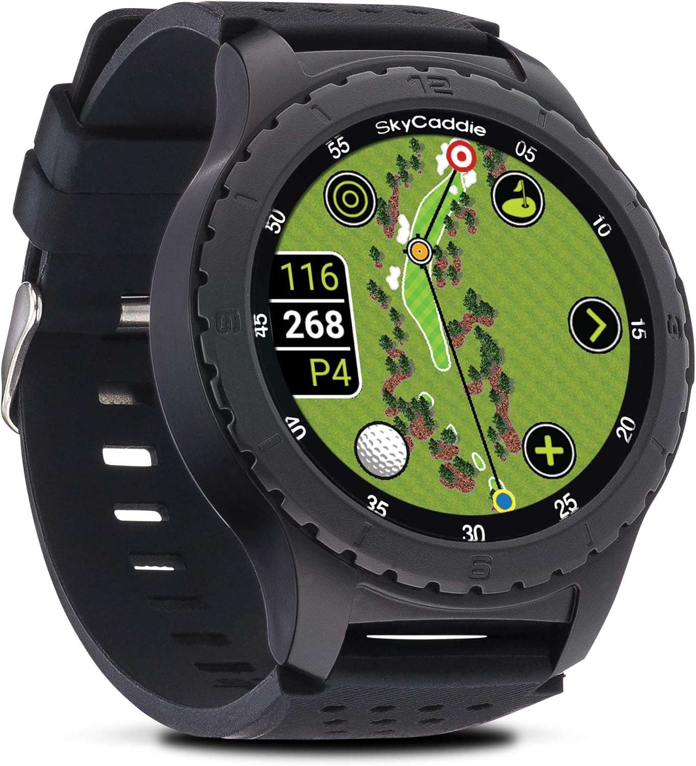 SkyCaddie LX5, GPS Golf Watch with Touchscreen Display and HD Color CourseView Maps - 