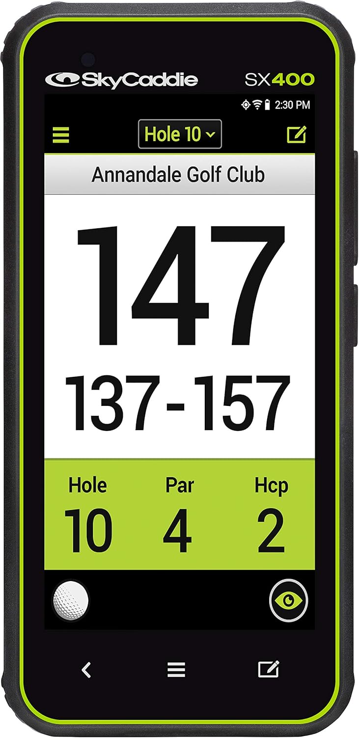 SkyCaddie SX400, Handheld Golf GPS - 