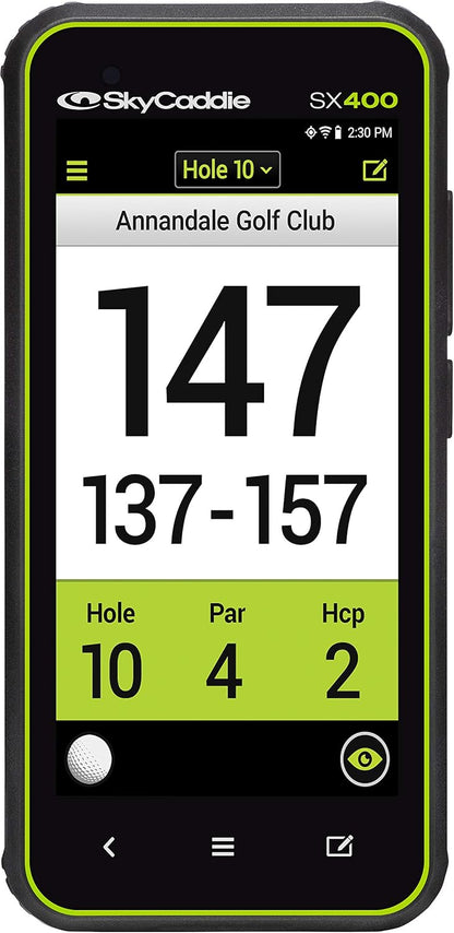 SkyCaddie SX400, Handheld Golf GPS - 