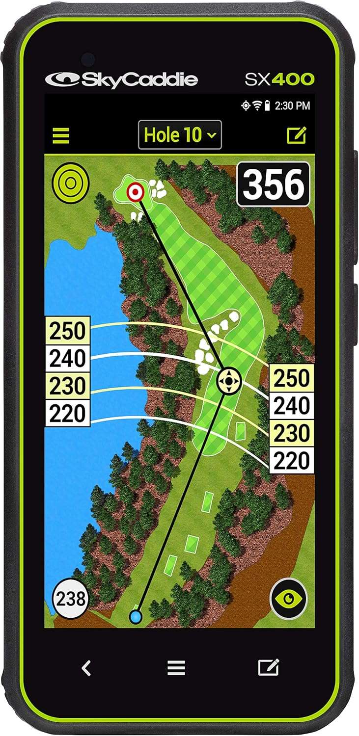 SkyCaddie SX400, Handheld Golf GPS - SkyCaddie
