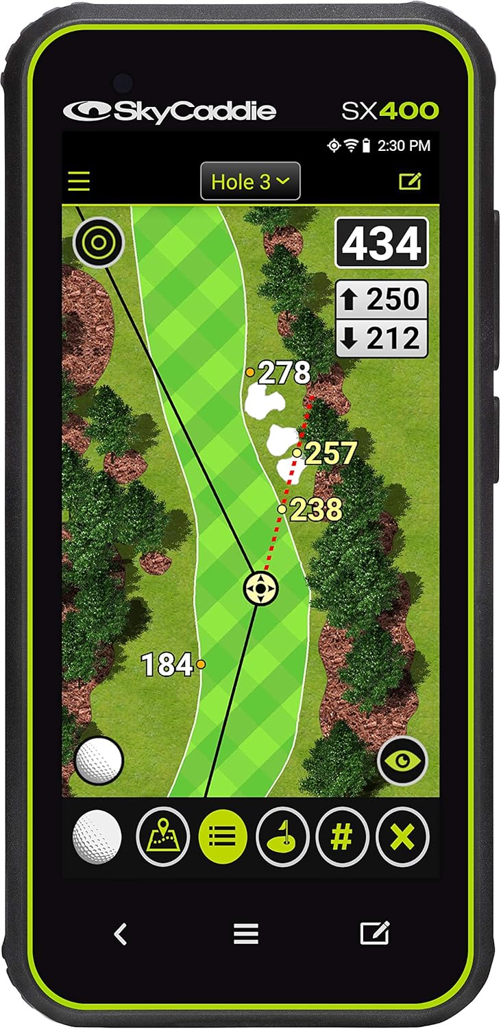 SkyCaddie SX400, Handheld Golf GPS - 