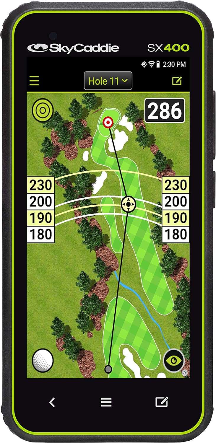 SkyCaddie SX400, Handheld Golf GPS - SkyCaddie