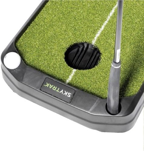 SkyTrak 9' Putting Mat with Ball Return – Indoor Golf Practice Green - SkyTrak