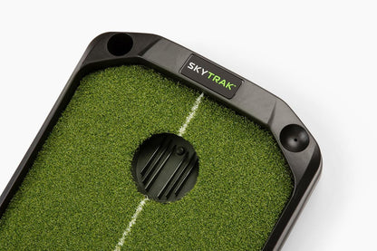SkyTrak 9' Putting Mat with Ball Return – Indoor Golf Practice Green - SkyTrak