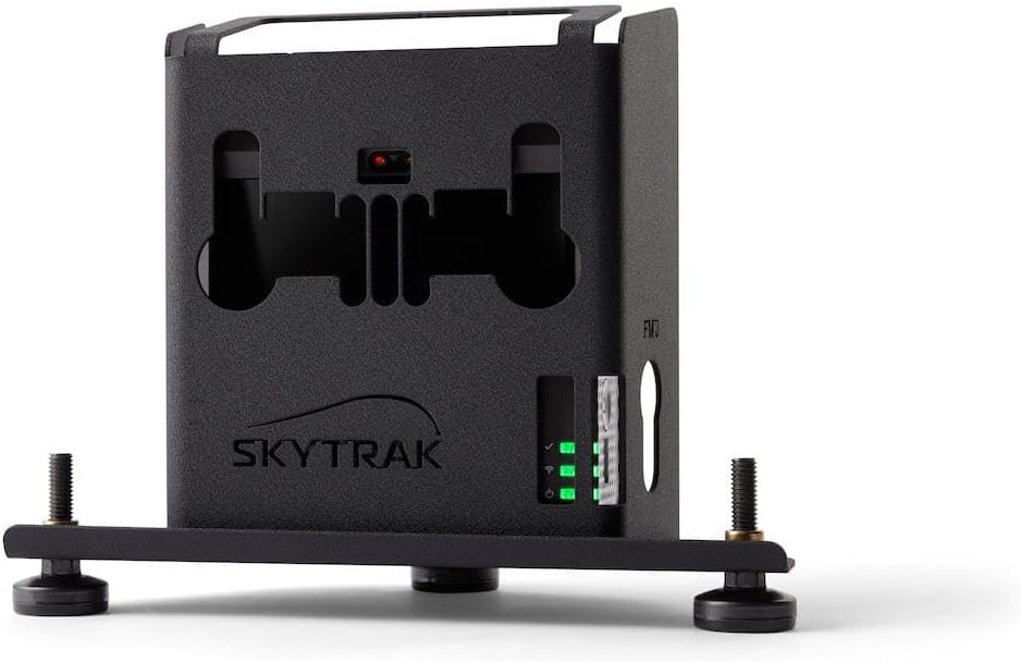 SkyTrak Golf Simulator Studio Pro Package Launch Monitor, Metal Protective Case, Enclosure, Simulator Software, Hitting Mat, Projector and Ball Tray - Studio 10 - 10' W x 8'6" H x 5'4" D - 
