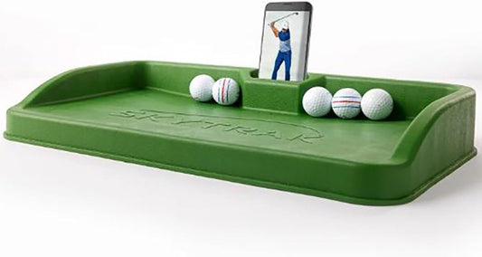 SkyTrak Molded Rubber Tray for Golf Balls - Commercial Quality Golf Ball Tray Designed for Simulators - SkyTrak