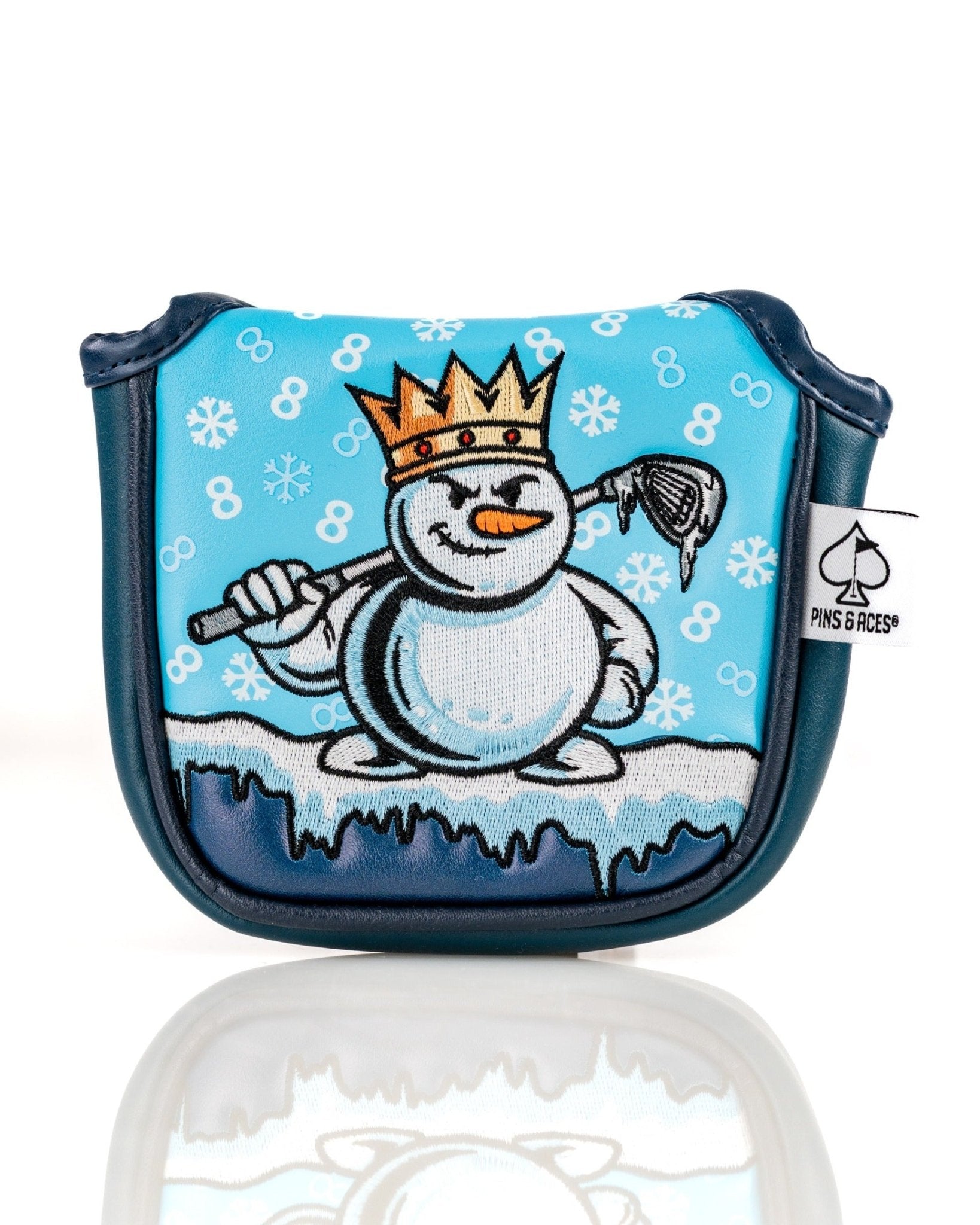 Snowman - Mallet Cover - Pins and Aces