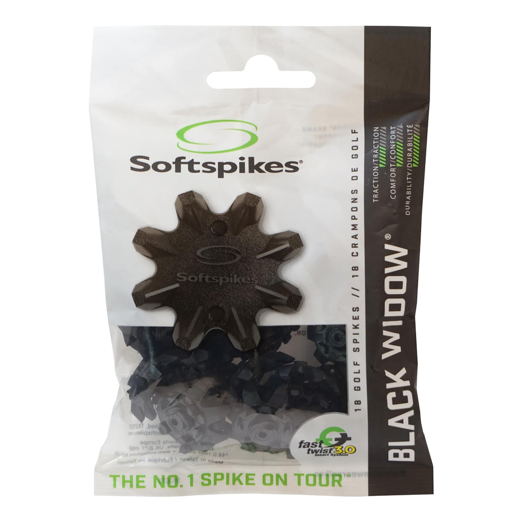 Softspikes Black Widow Golf Cleat - Fast Twist 3.0 - 