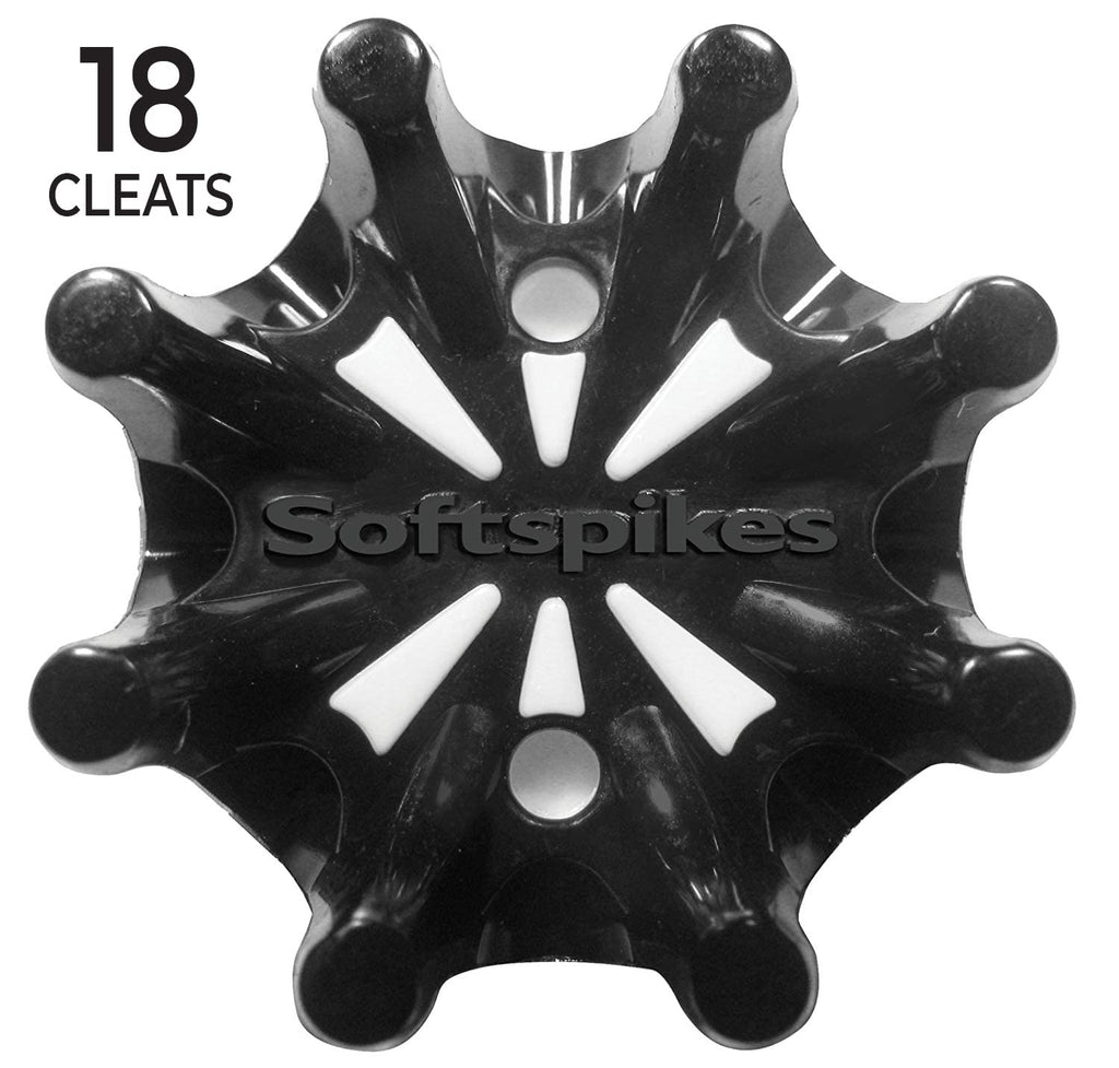 Softspikes Pulsar Fast Twist 3.0 Golf Cleat - 18 Count - Translucent Grey - 