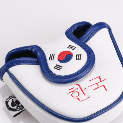 South Korea - Mallet Putter Cover - Pins and Aces