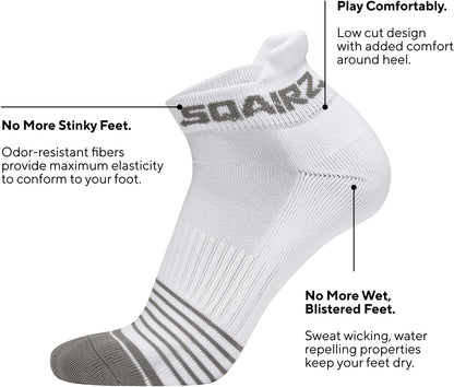 SQAIRZ 3 Pack of Socks for Golf, UNISEX, 3 pack - 