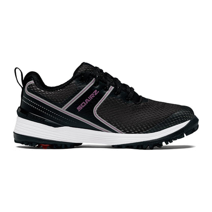SQAIRZ Freedom Mesh Women's Athletic Golf Shoes - 6.5 - Black/Fuchsia
