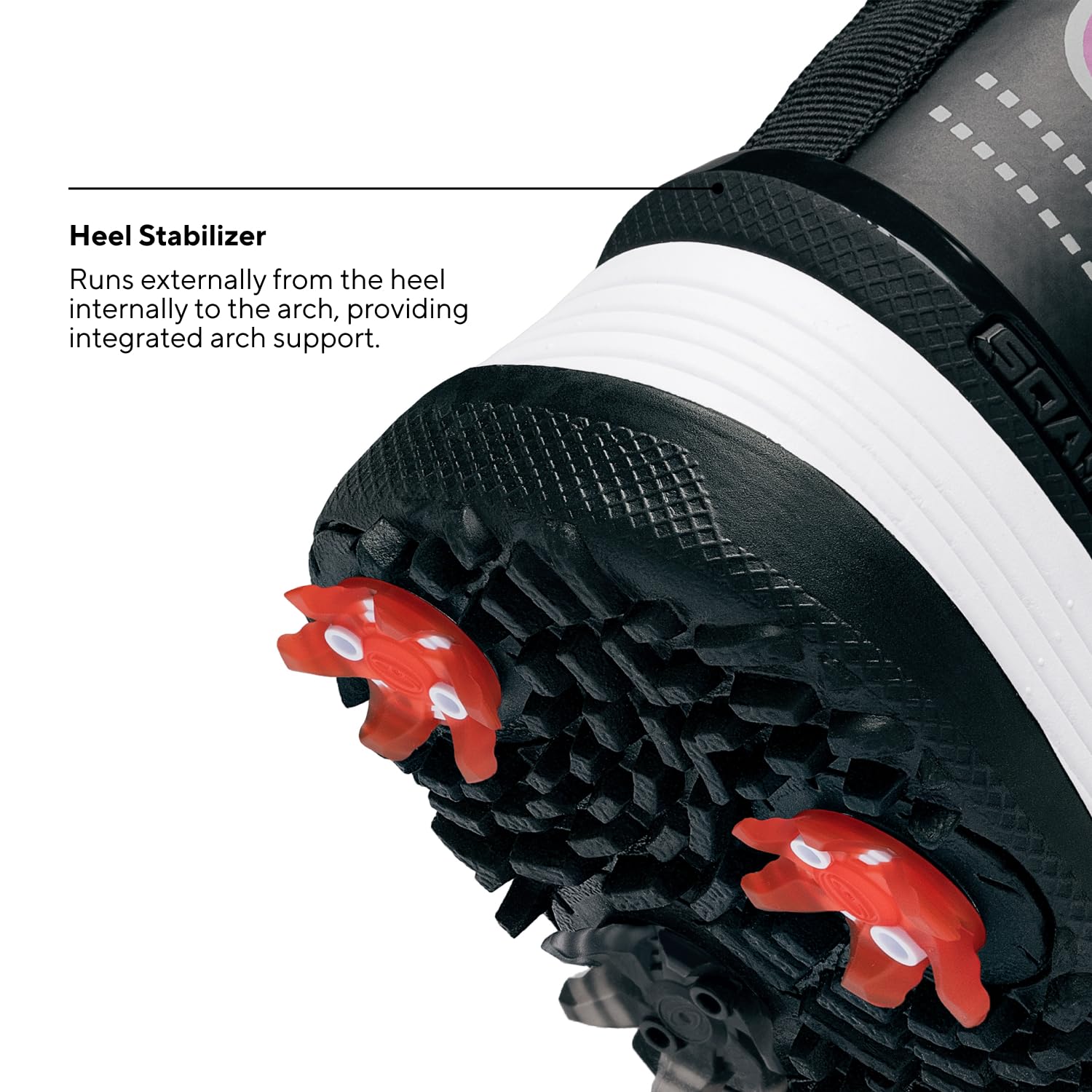 SQAIRZ Freedom Mesh Women's Athletic Golf Shoes - 9.5 - Black/Fuchsia