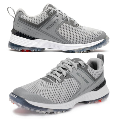 SQAIRZ Freedom Mesh Women's Athletic Golf Shoes - 9.5 - Black/Fuchsia