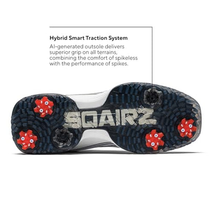 SQAIRZ Freedom Mesh Women's Athletic Golf Shoes - 9.5 - Black/Fuchsia