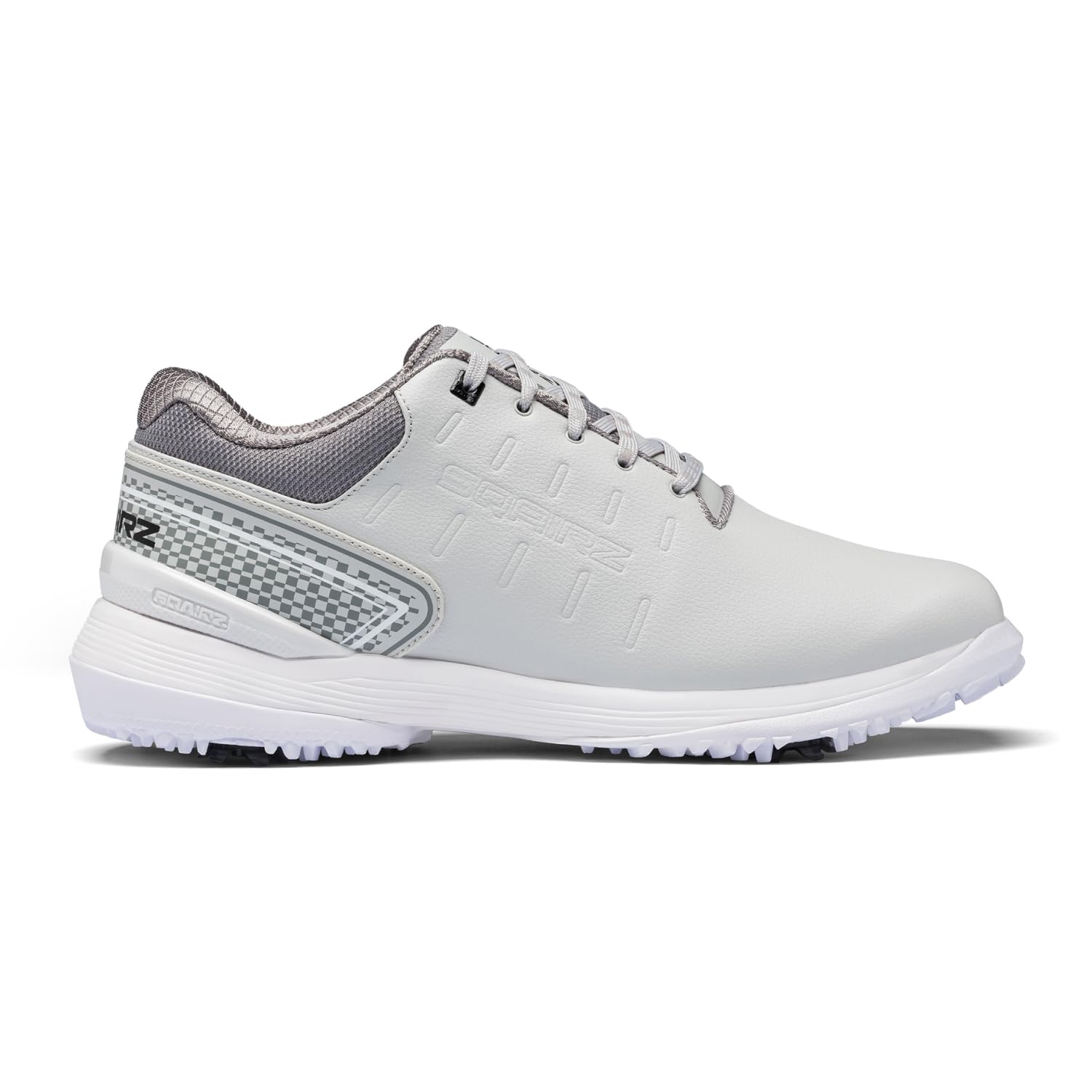 SQAIRZ Speed ProS2 Men's Athletic Golf Shoes - 9.5 - Gray/White