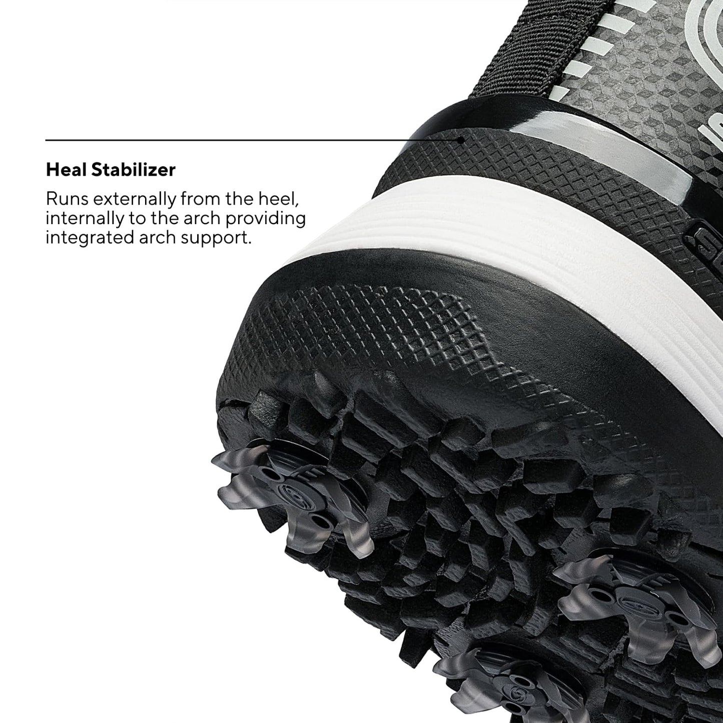 SQAIRZ Speed2 Men's Athletic Golf Shoes - White/Navy - 12