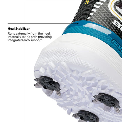 SQAIRZ Speed2 Men's Athletic Golf Shoes - White/Navy - 12