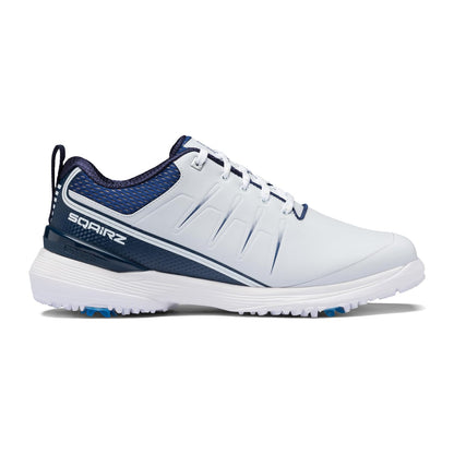 SQAIRZ Speed2 Men's Athletic Golf Shoes - White/Navy - 12