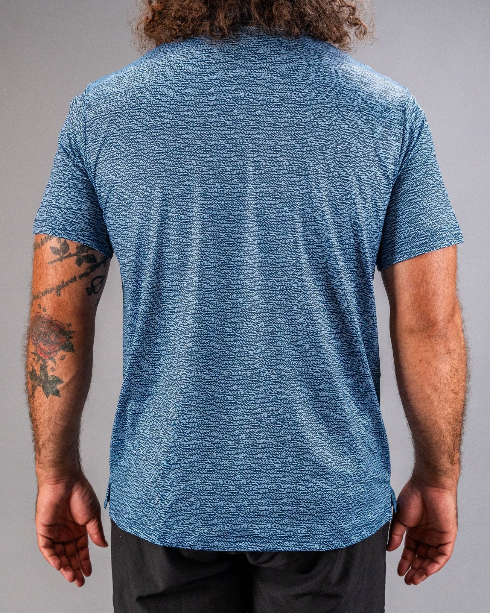 Squiggle Blue - Pins and Aces