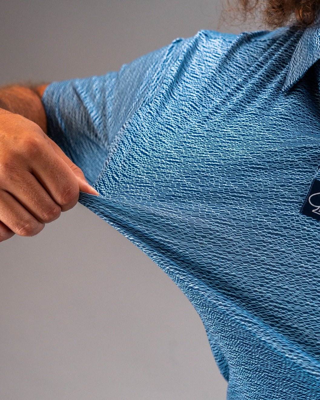 Squiggle Blue - Pins and Aces