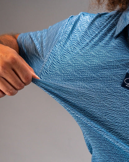Squiggle Blue - Pins and Aces