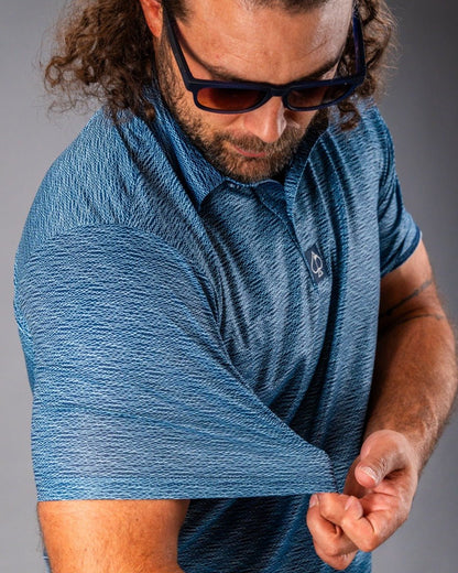 Squiggle Blue - Pins and Aces