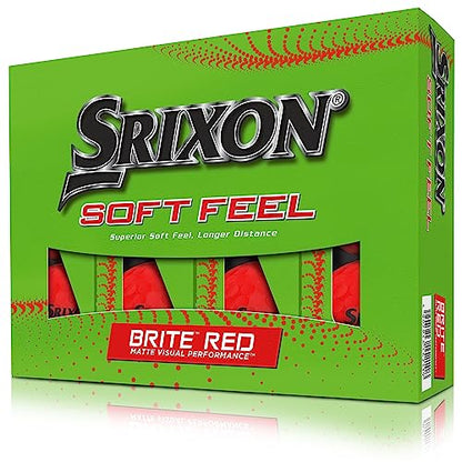 Srixon Soft Feel Series Golf Balls - White - 2022