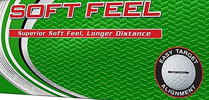 Srixon Soft Feel Series Golf Balls - White - 2022
