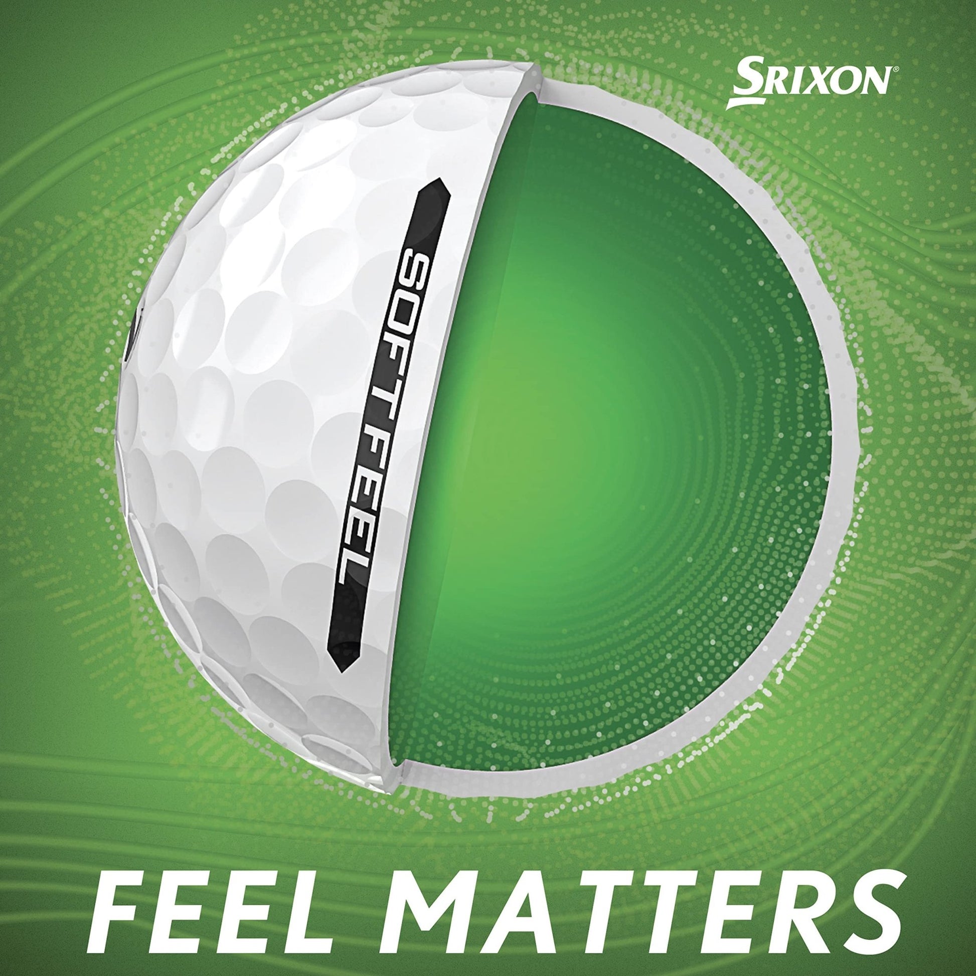 Srixon Soft Feel Series Golf Balls - White - 2022