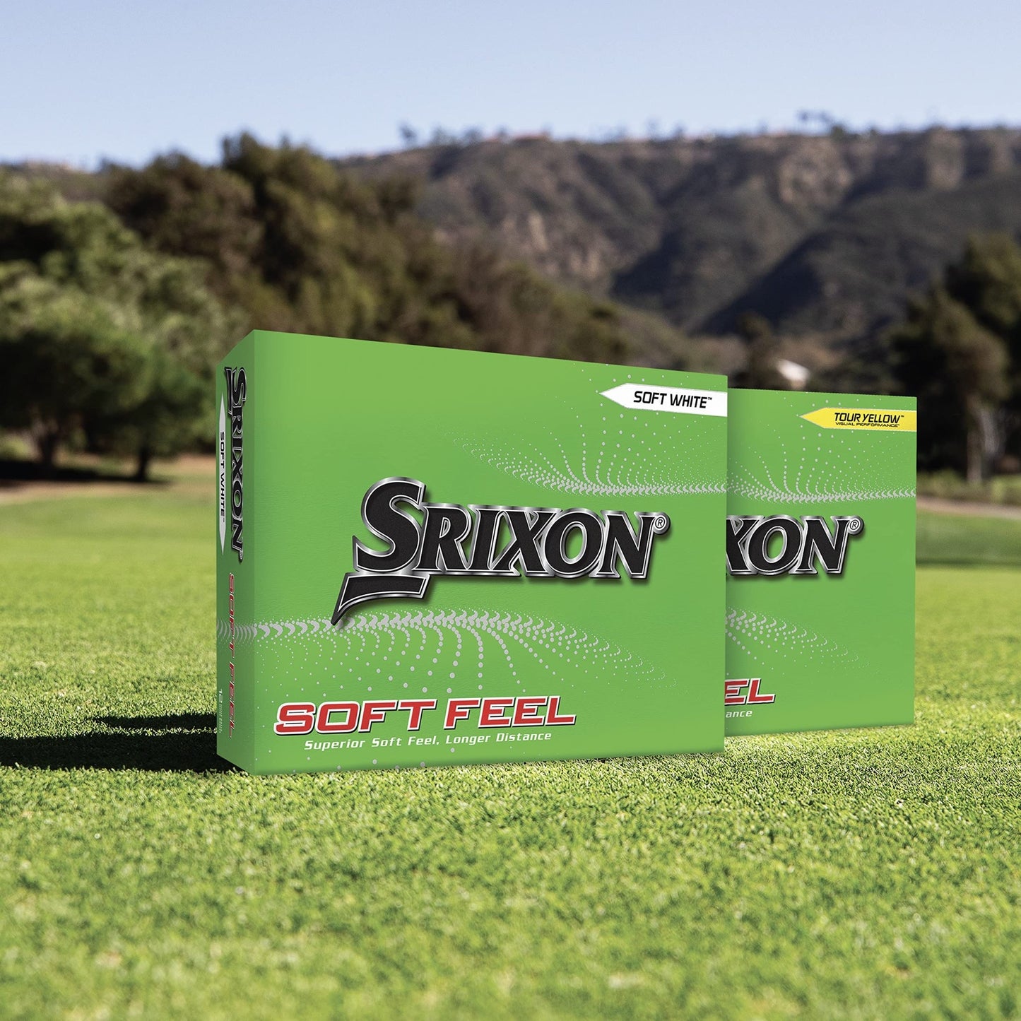 Srixon Soft Feel Series Golf Balls - White - 2022