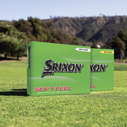 Srixon Soft Feel Series Golf Balls - White - 2022