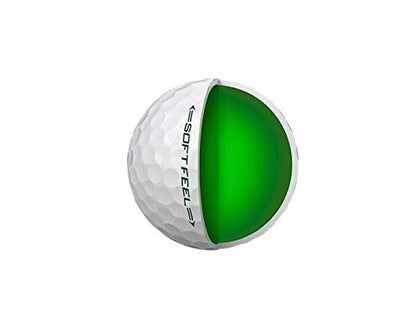 Srixon Soft Feel Series Golf Balls - White - 2022