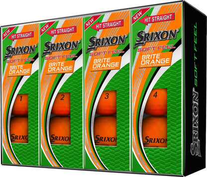 Srixon Soft Feel Series Golf Balls - White - 2022